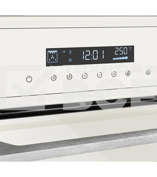 Шкаф духовой электрический Maunfeld AEOD60103BG, 60л, дверца с 3 стеклами, бежевый