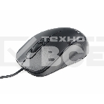 Мышь проводная Gembird MOP-100 черный, 1000 dpi, USB, кнопки - 3, фото 1