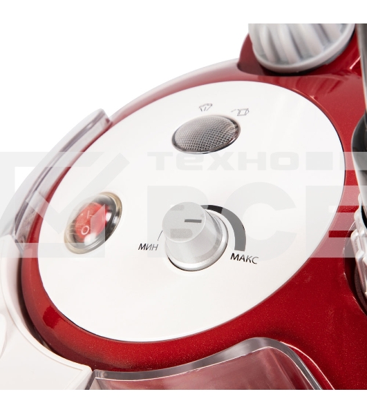 Отпариватель Endever Odyssey Q-9 красный/белый, 2500 Вт, 90 г/мин, 2300 мл