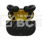 Наушники TWS More choice БВ37 черный/желтый, внутриканальные, Bluetooth, сенсорное управление, до 4 ч, фото5
