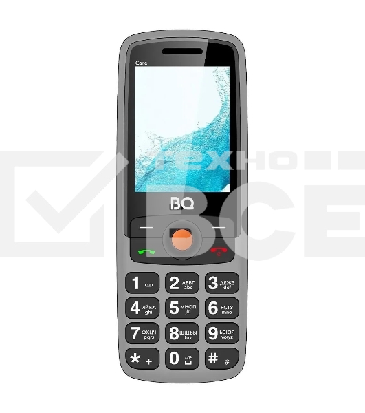 Мобильный телефон BQ 2459 Care серый
