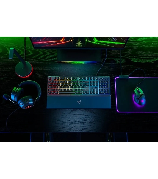 Клавиатура Razer Ornata V3 проводная, USB Type-A, чёрный (РУ раскладка)