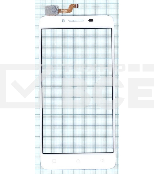 Сенсорное стекло (тачскрин) для Lenovo A3690, белое