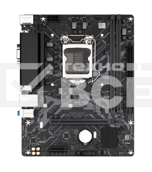 Материнская плата Maxsun Challenger H510M-R, LGA 1200, Intel H510, 2xDDR4, 4xSATA, 1xM.2, 1xPCIe 4.0 x16, 1xPCIe 3.0 x1, 1xHDMI, 1xVGA, 1x 1Gb LAN, 2xUSB-A 3.2 Gen 1, 4xUSB-A 2.0, 3x3.5 мм, 5.1, M-ATX