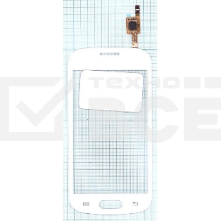 Сенсорное стекло (тачскрин) для Samsung Galaxy Trend Plus GT-S7580, белое