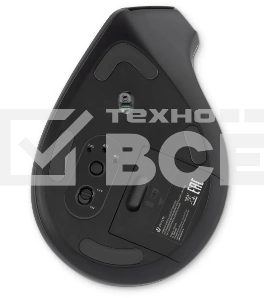 Мышь беспроводная Oklick 991MW серый, 2400 dpi, радиоканал, Bluetooth, USB, кнопки - 7
