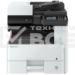 МФУ лазерный Kyocera M4125idn  (Азия, аналог 1102P23NL0) (принтер/сканер/копир, A3, 25/12(A4/A3) стр/мин, 1200x1200 dpi, 1 Гб, USB 2.0, Network, HyPAS, лоток 500 л., Duplex, старт.тонер 3000 стр. Орг. тонер Tk-6110)
