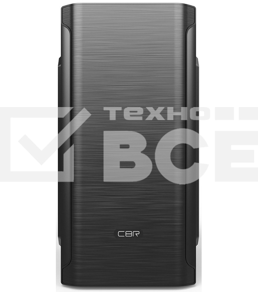 Компьютерный корпус CBR PCC-MATX-MX10-450W2 Компьютерный корпус mATX Minitower MX10, c БП PSU-ATX450-08EC (450W/80mm), 2*USB 2.0, HD Audio+Mic, Black