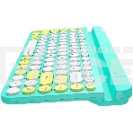Клавиатура A4Tech Fstyler FBK30 беспроводная, USB, Bluetooth/Радиоканал, зеленый, фото7