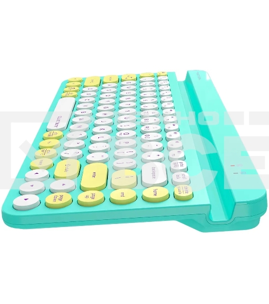 Клавиатура A4Tech Fstyler FBK30 беспроводная, USB, Bluetooth/Радиоканал, зеленый