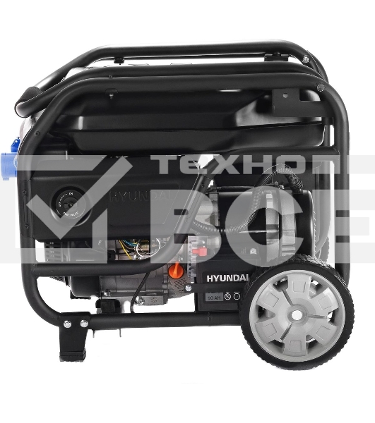 Электрогенератор бензиновый Hyundai HHY 9050FE ATS, 6.5 кВт, 74 дБ, 97 кг