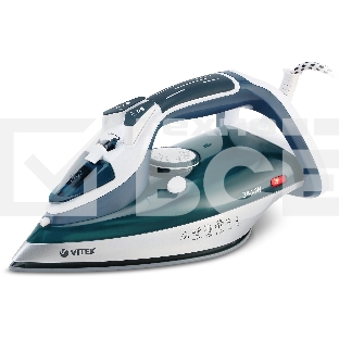 Утюг Vitek VT-8306 2400Вт белый/зеленый