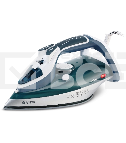 Утюг Vitek VT-8306 2400Вт белый/зеленый