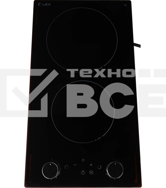 Варочная поверхность LEX EVH 320M BL черный