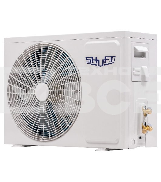 Блок наружный сплит-системы Shuft Asgard DC Black SFTHAI/out-09HN8/BL инвертор, 9000 BTU, 25 м2, охлаждение, обогрев, осушение