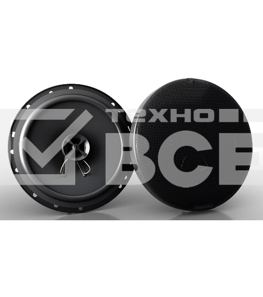 Колонки автомобильные Prology CX-165 140Вт 89дБ 4Ом 16см (6.5дюйм) (ком.:2кол.) коаксиальные двухполосные