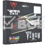 Оперативная память Patriot Viper Venom, DDR5, 48GB (2x24 GB), 6000 MHz, CL30, DIMM, радиатор, RGB, чёрный, фото5