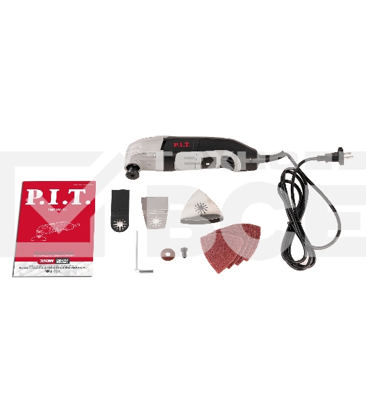 Многофункциональный инструмент P.I.T. PMT350-C1 черный/серый