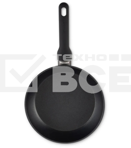 Сковорода Rondell Shell RDA-1926 круглая 26 см покрытие: Xylan Plus ручка несъемная (без крышки) темно-серый