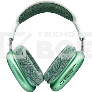 Наушники AKSBERRY (6972969386669) Bluetooth B20, зеленый