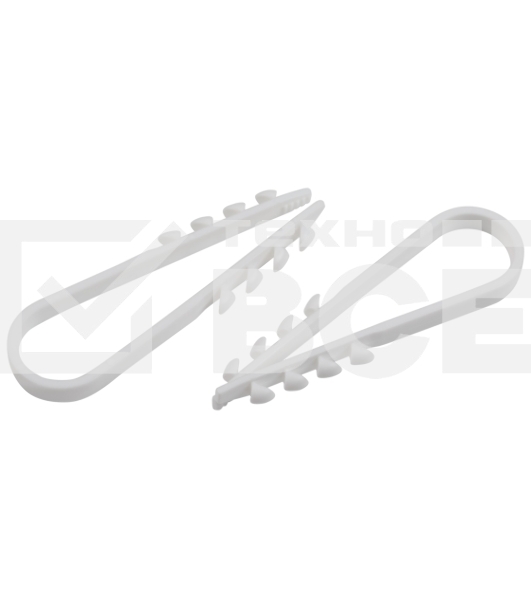 Дюбель-хомут 19-25мм для круглого кабеля NO-224-558 белый (уп.10шт) Эра Б0066279