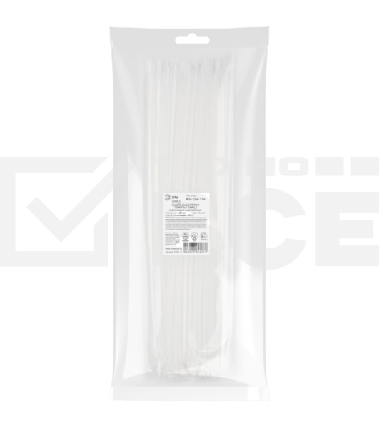 Хомут кабельный ЭРА Simple 4.8х400 NO-224-194 белый (уп. 100 шт)