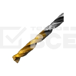 Сверло спиральное по металлу Denzel 4,2 x 75мм, Р6М5, Golden Tip, многогранная заточка, фото4