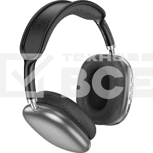 Беспроводные/проводные наушники Borofone BO22 Elegant серый, накладные, Bluetooth + проводной, складная конструкция, микрофон, до 12 ч