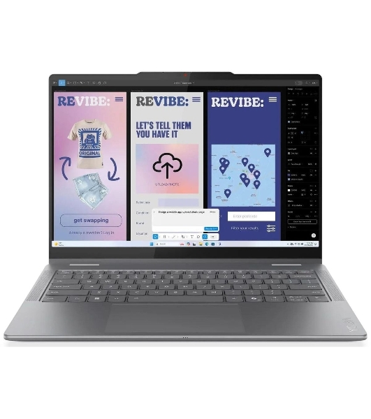 Ноутбук Lenovo Yoga 7 2-in-1 14ILL10 Intel Core Ultra 7 256V 2200MHz/14'/1920x1200 OLED/16GB/512GB SSD/Intel Arc Graphics/Wi-Fi/Bluetooth/Windows 11 Pro (83JQ007YRK_Win11P) Grey