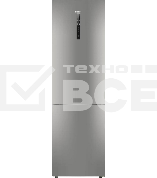 Холодильник Haier C2F620CFU1 серебристый двухкамерный 278/108л морозилка снизу, No Frost
