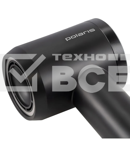 Фен Polaris PHD-1110 графитовый, 1600 Вт, ионизация