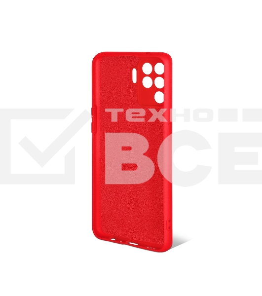 Чехол (клип-кейс) DF oOriginal-11, для Oppo Reno 5 Lite, красный df ooriginal-11 (red)
