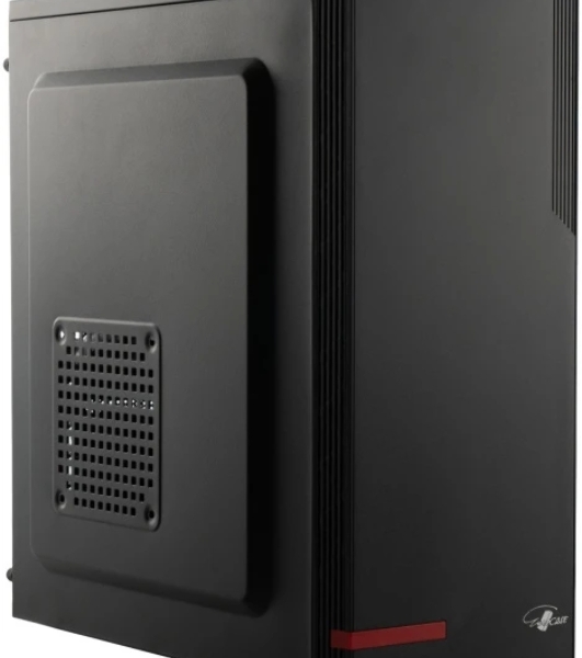 Корпус ATX Eurocase M12 черный, ABS пластик, 2*USB2.0, USB3.0, HD AUDIO