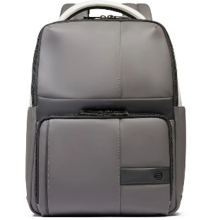 Рюкзак мужской Piquadro Wollem Rubber CA6238W129W/GRN серый/черный полиуретан