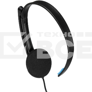 Гарнитура ACD-Call H100A [ACD-H100A-AB1] черная, mini jack 3.5mm, 1х динамик 40мм, поворотный микрофон, управление на проводе, длина провода 1,6м (551929)