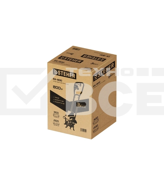 Электрический культиватор STEHER, 800 Вт