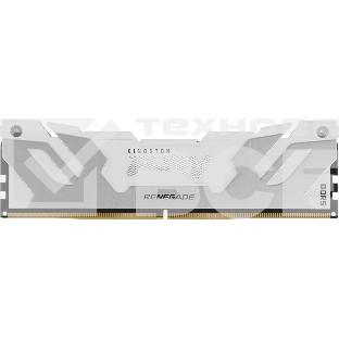 Оперативная память Kingston Fury Beast, DDR5, 16GB (1x16 GB), 6800 MHz, CL36, радиатор, белый