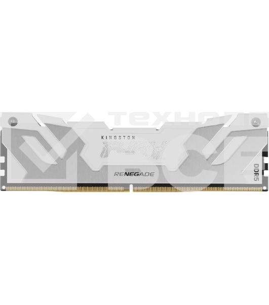 Оперативная память Kingston Fury Beast, DDR5, 16GB (1x16 GB), 6800 MHz, CL36, радиатор, белый