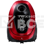 Пылесос Samsung VC20M253AWR/EV красный, 460/2000 Вт, уборка сухая, пылесборник мешок, 2.5 л, фото4