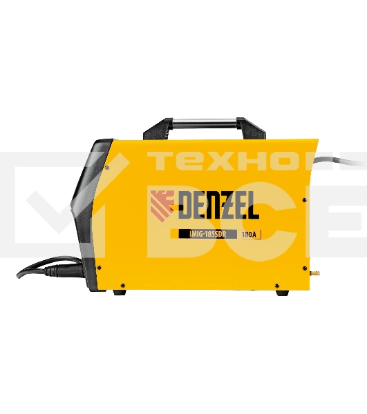 Аппарат инвертор. полуавтомат. cварки IMIG-185SDR, 180 А, ПВ 60%, катушка 5 кг Denzel