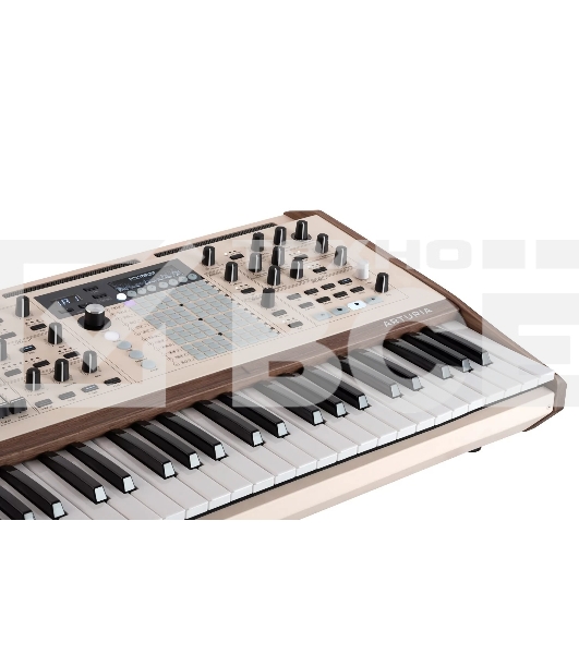 Синтезатор Arturia [PolyBrute 12] 12 голосная полифония, 61 клавиша, полифоническая клавиатура нового поколения с технологией MPE, 2x аналоговых VCO, 32-шаговый арпеджиатор, 64-шаговый секвенсор, 3D-контроллер Morphee [551002]