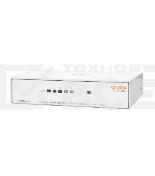 Коммутатор HPE Aruba Instant on 1430 5G unmanaged fanless Switch