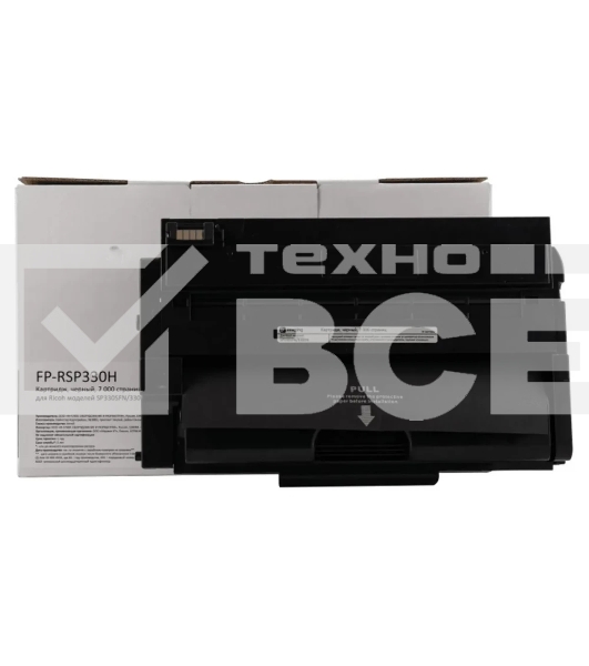 Картридж F+ imaging, черный, 7 000 страниц, для Ricoh моделей SP330SFN/330DN (аналог SP 330H/408281), FP-RSP330H