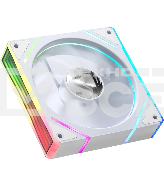 Вентилятор для корпуса Aerocool / Formula Floe Plus 12WH ARPW ARGB белый, 120 мм, 1500 об/мин, 26.8 дБ, 4 pin