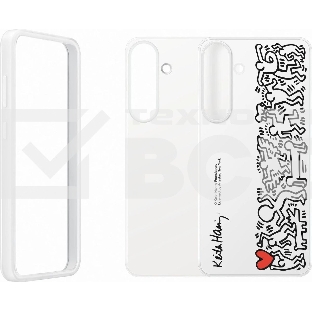 Чехол (клип-кейс) Samsung для Samsung Galaxy S25+ Flipsuit Case S25+ белый/прозрачный