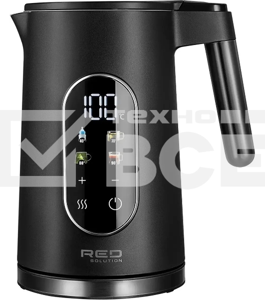 Чайник электрический Red Solution AM108D 1.7 л, 2000 Вт, черный