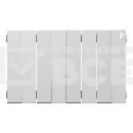 Радиатор биметаллический Royal Thermo PianoForte 300 белый - 8 секц., фото5