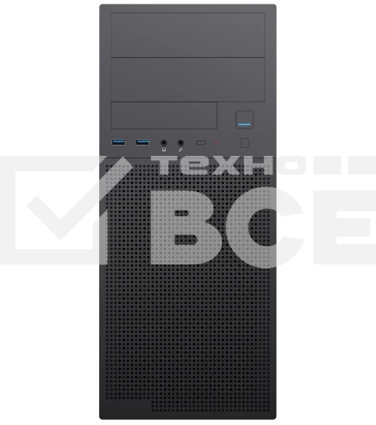 Компьютерный корпус InWin DA816BK PMP-500ATX U3.0*2+A(HD) POWERMAN Mid-ATX 6193556