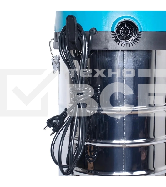 Строительный пылесос Bort BSS-1630-SmartAir 91272294 1600 Вт, вместимость 30 л, 45 л/сек, 7 кг, набор аксессуаров 7 шт