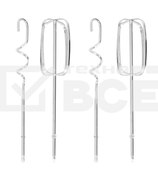 Миксер ручной Hyundai HYM-H4501 500 Вт, белый/серый